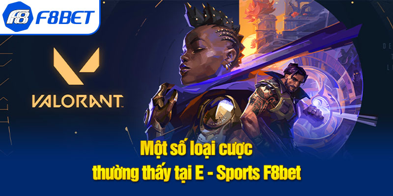 e-sports f8bet loại cược thường thấy