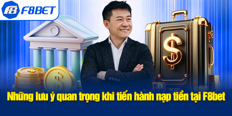 lưu ý nạp tiền f8bet